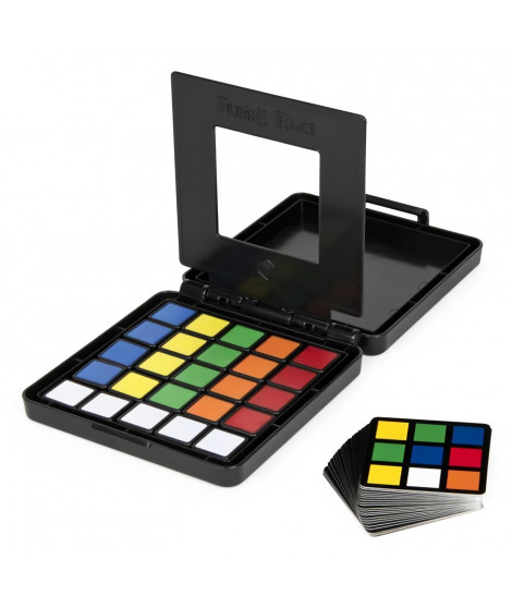 Casse Tete Coloré Rubik's Race - Rubik's Race Version Voyage - Classique 3x3 - 2 Joueurs - 7 ans et +