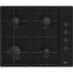 Table de cuisson a gaz - BEKO - 4 feux - 60 cm - HIGG64123SB
