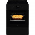 Cuisiniere multifonction a induction - Pyrolyse - ELECTROLUX - LKI648944K - 3 foyers - 7200 W - 60 x 60 cm - Noir