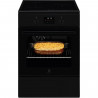 Cuisiniere multifonction a induction - Pyrolyse - ELECTROLUX - LKI648944K - 3 foyers - 7200 W - 60 x 60 cm - Noir