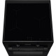 Cuisiniere multifonction a induction - Pyrolyse - ELECTROLUX - LKI648944K - 3 foyers - 7200 W - 60 x 60 cm - Noir