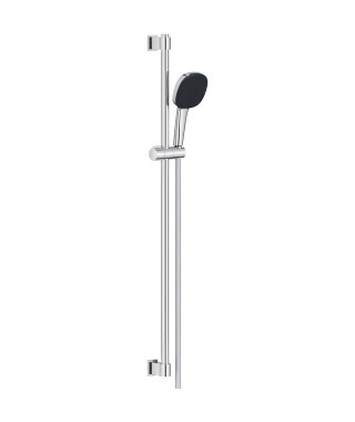 Ensemble de douche avec pommeau 3 jets, barre 90cm et flexible - GROHE Vitalio Comfort 110 26932001 - Economie d'eau - Chromé