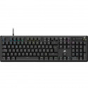 Clavier gamer mécanique - CORSAIR - K70 RGB CORE - Rétroéclairage RGB LED, MX Red, noir