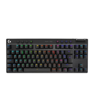 Clavier gamer - sans fil - LOGITECH G - G Pro X TKL Lightspeed  - USB - AZERTY - Noir