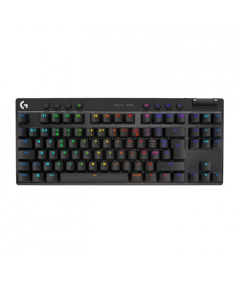 Clavier gamer - sans fil - LOGITECH G - G Pro X TKL Lightspeed  - USB - AZERTY - Noir