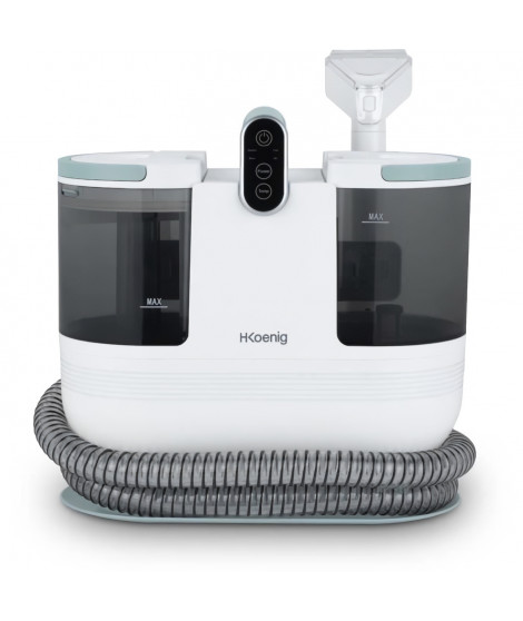 Nettoyeur textile eau chaude - HKoeNIG TWT88 - 1600 ml - 290 ml/min - 1200 W - Blanc