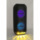 Enceinte Karaoké lumineuse - INOVALLEY - KA22-BTH - Bluetooth V5.0 - 49 cm - 500 W - Noir