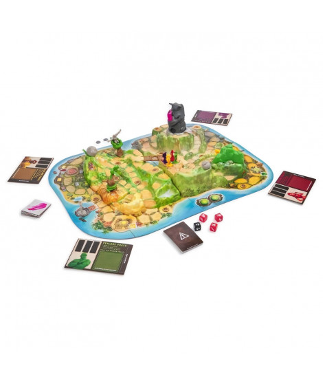 SPIN MASTER JEU JUMANJI L'Ile du Danger (plateau 3D)