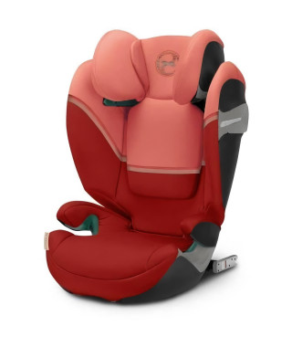 CYBEX - Siege auto évolutif Gr 2/3 Isofix - Solution S2 i-Fix - Hibiscus Red