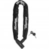 Chaîne Antivol Vélo - MASTER LOCK - 90 cm de longueur - Acier cémenté résistant a la coupe et au sciage