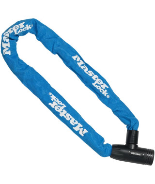 MASTER LOCK Chaîne Antivol Vélo [Clé] [90 cm Chaîne] [Bleu] 8391EURDPROCOLB