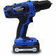 HYUNDAI Pack 3 outils 18V : perceuse 40Nm + meuleuse d'angle 115mm + scie sauteuse + 2 batteries 1,5Ah +chargeur - HNHPACK18V