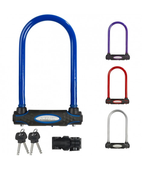 MASTER LOCK Antivol Vélo U [A Clé] - Idéal pour les Vélos, Vélos Electriques, VTT et autres