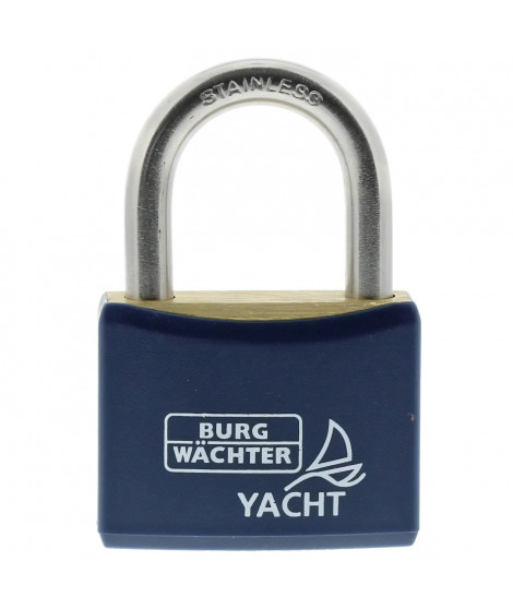 Set de 2 cadenas - BURG WACHTER - DUO 460 Ni 40 SB - Inox marin, double verrouillage