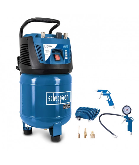 Compresseur de 24 litres SCHEPPACH HC25V-A 1500 W