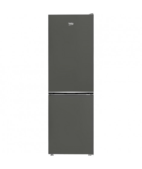 Réfrigérateur combiné pose libre - BEKO - B1RCNE364G - Froid ventilé - Classe E - 316 L - 66,3 x 59,5 x 186,5 cm - Manhattan …