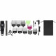 Tondeuse cheveux et barbe - WAHL - Home Pro 300 Cordless Clipper - 10 W - 120 min - 11 sabots - Noir