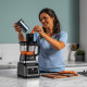 Robot de cuisine - NINJA - BN800EU - 3-en-1 - 1200 W - Auto-iQ - Noir et argent