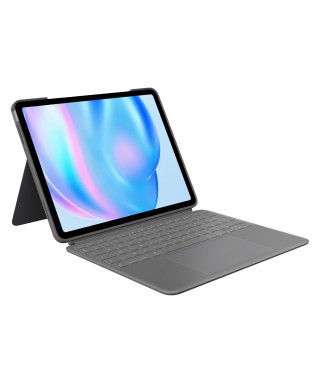 Étui pour iPad Air 13 - Logitech - Combo Touch - Gris