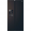 Réfrigérateur américain - HAIER - SBS 90 Series 3 HSR3918EIPB - Classe E - 515 L - 180 x 90 x 65,9 cm - Noir