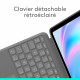 Étui pour iPad Air 13 - Logitech - Combo Touch - Gris