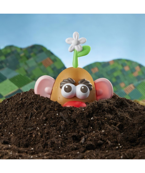 Mr. Potato Head Goes Green, 15 pieces en matiere plastique d'origine végétale, jouet pour enfants
