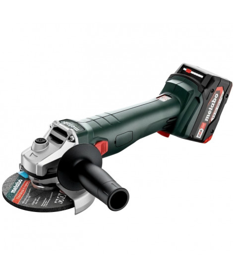 Meuleuse d'angle sans fil - METABO - W 18 L 9-125 - 18 V - MetaBOX 165 L