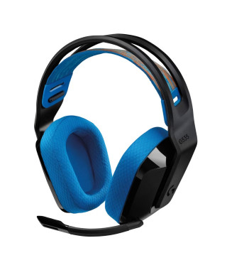 Casque gamer - Sans fil - LOGITECH G - G535 LIGHTSPEED - PC & PS5 - Noir/Bleu