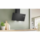 Hotte décor murale - BOSCH SER2 - DWK85DK60 Noir -   L: 790 mm x P: 325 mm