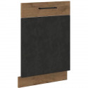 ROCK - Porte habillage lave-vaisselle - 60cm - Chene Lancelot et gris matera - CUISINIER