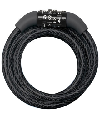 MASTER LOCK Cable Antivol Vélo - 1,2 m câble