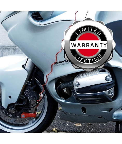 Antivol Moto Master Lock 8303EURDPS - Bloque Disque Rouge 80mm