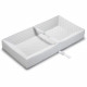 SUMMER Matelas a langer, 4 côtés imperméable avec ceinture de sécurité a déclenchement rapide pour bébé