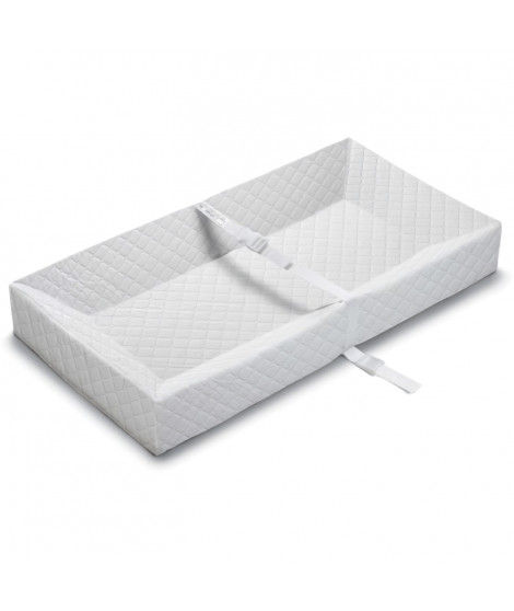 SUMMER Matelas a langer, 4 côtés imperméable avec ceinture de sécurité a déclenchement rapide pour bébé