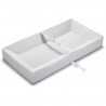 SUMMER Matelas a langer, 4 côtés imperméable avec ceinture de sécurité a déclenchement rapide pour bébé