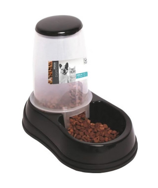 MPETS Distributeur de croquettes FOOD DISPENSER - Pour chat et chien - 1500ml - Bleu