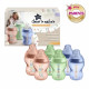 TOMMEE TIPPEE - Lot de 6 biberons Closer to Nature - 260ml - Multicolore