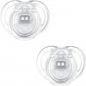 Tommee Tippee Sucette Anytime 0-6m Deux Pandas Bleu Lot de 2