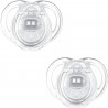 Tommee Tippee Sucette Anytime 0-6m Deux Pandas Bleu Lot de 2