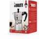 Cafetiere italienne - BIALETTI - MOKA EXPRESS - 6 tasses - 0,30 L - Argent