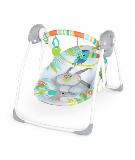 BRIGHT STARTS Balancelle compacte pliable Rainforest Vibes