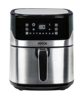 Friteuse sans huile - JOCCA - 2192 - 6,5L - 1600 W - 28 x 37 x 31,5 cm - Inox