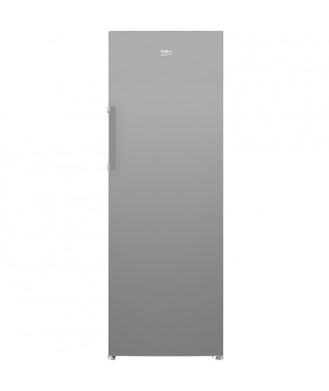 Réfrigérateur monoporte tout utile - BEKO - RSSE415K40SN - Classe E - 367 L - 171,4 x 59,5 x 70 cm - Gris Acier