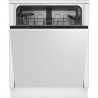 Lave-vaisselle tout intégrable BEKO BDIN16420 - 14 couverts - 46dB - Porte a glissieres - L60cm