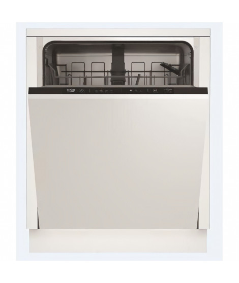 Lave-vaisselle tout intégrable - BEKO - BLVI74F - 13 couverts - 48 dB(A) - 60 cm - Blanc