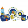 Lot Vaisselle Disney Le Roi Lion - FUN HOUSE - 006360 - Verre, Assiette Creuse, Assiette Plate, Mug, Gourde, Boîte Goûter Cou…