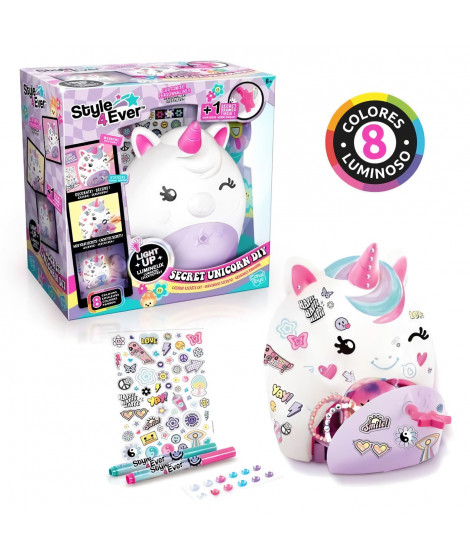 Canal Toys - Style For Ever - Lampe Licorne Secrete - OFG 301