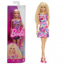 Barbie-Fashionistas-Poupée blonde avec tenue et accessoires HRH20