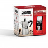 Cafetiere italienne + 1 Café Perfetto Moka Classico - BIALETTI - MOKA - 3 tasses - 0,30 L - Paquet de 250 g - Argent