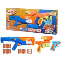 NERF Pack 3 blasters N Series Gear Up, pistolet a fléchettes, 18 fléchettes Nerf N1 compatibles uniquement avec les blasters …